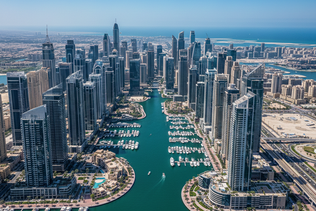 Dubai Marina Detail